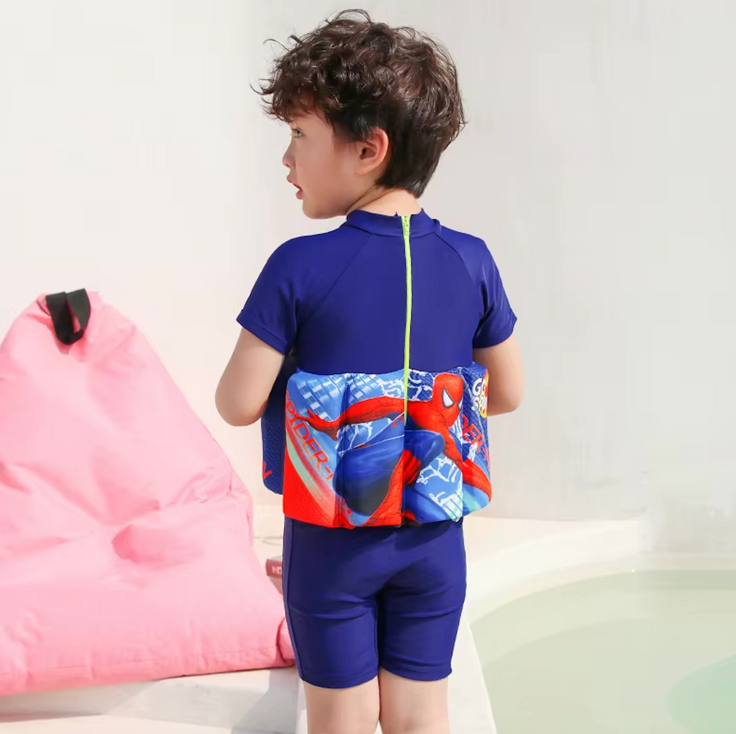 Gilet de Natation 3 en 1 pour Enfants | Soutien de Natation Réglable pour Enfants de 1 à 6 ans