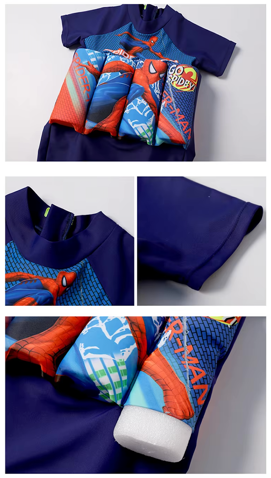 Gilet de Natation 3 en 1 pour Enfants | Soutien de Natation Réglable pour Enfants de 1 à 6 ans