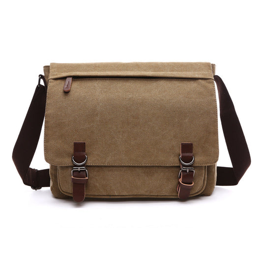 Bolso de hombro de estilo lienzo para hombre | Bolso casual para uso diario Urwiste