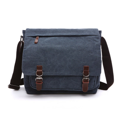 Sac d'épaule en toile pour homme | Sac quotidien robuste