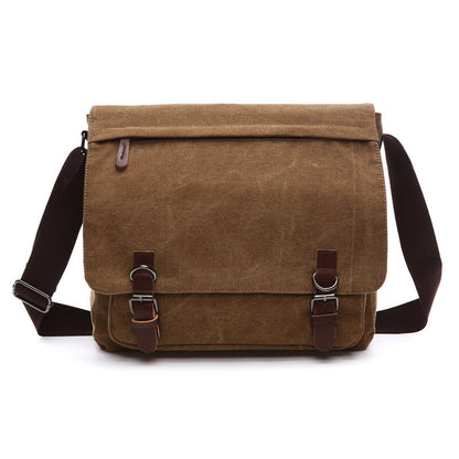 Sac d'épaule en toile pour homme | Sac quotidien robuste