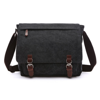 Sac d'épaule en toile pour homme | Sac quotidien robuste
