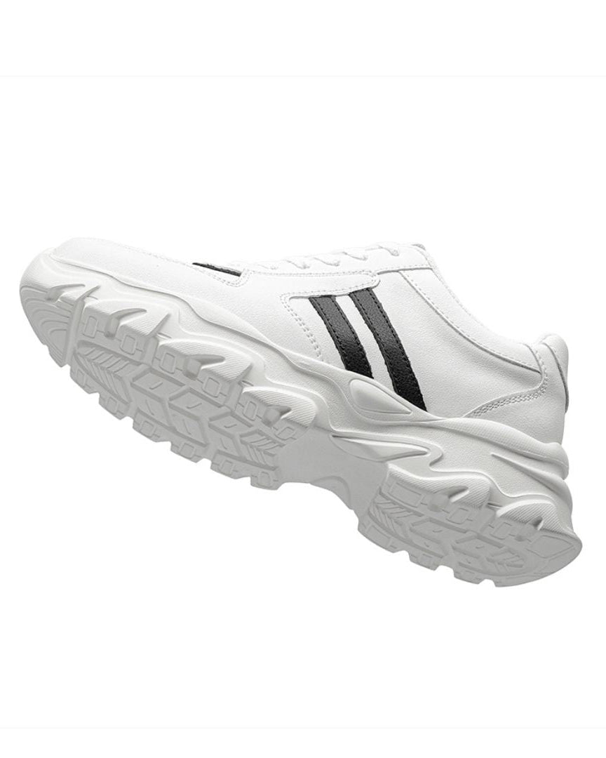 Zapatillas deportivas de mujer con plataforma oculta | Calzado cómodo que aumenta la altura