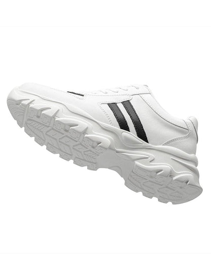 Zapatillas deportivas de mujer con plataforma oculta | Calzado cómodo que aumenta la altura