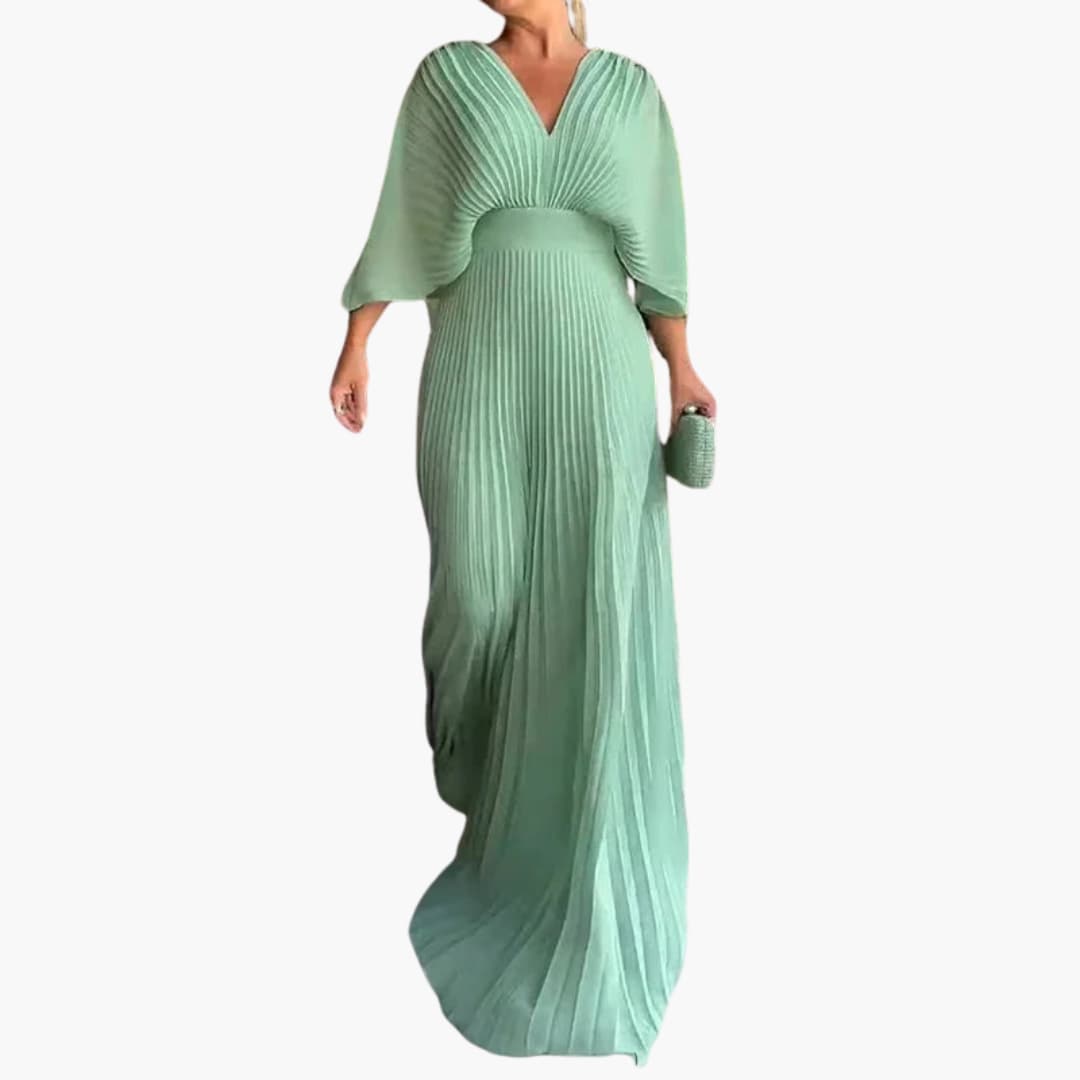 Damska Maxi Weselnego Gościa Sukienka | Elegancka Formalny wieczorowa Sukienka