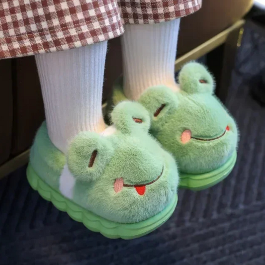 Cole | Zapatillas Acogedoras con Animales para Niños Pequeños