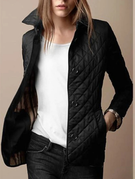 Chaqueta acolchada para mujer | Cuello vuelto 6 colores