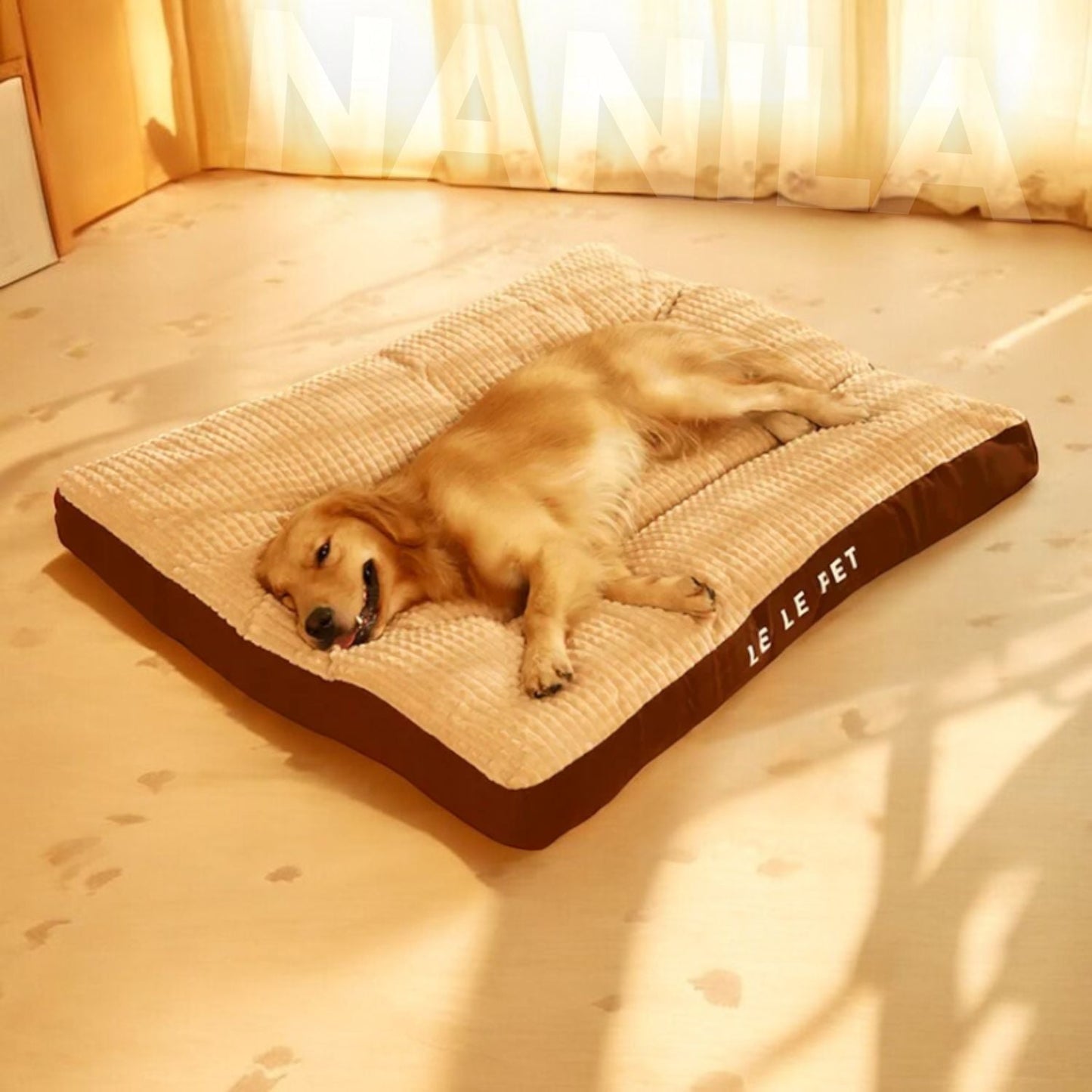 Culcuș pentru câini ComfyCanine | Susținere fermă, confort plușat