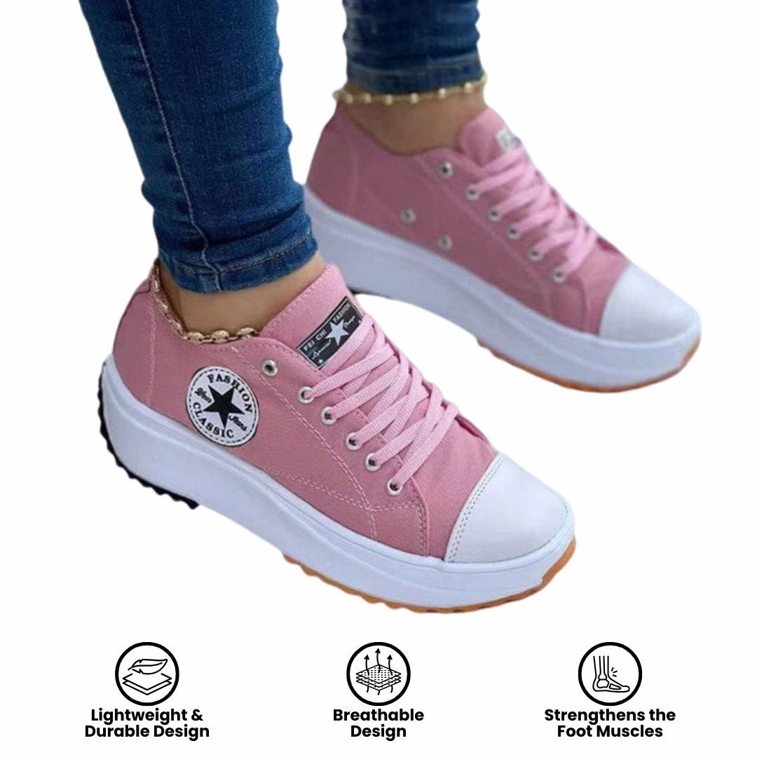 Zapatillas deportivas cómodas y coloridas para mujer