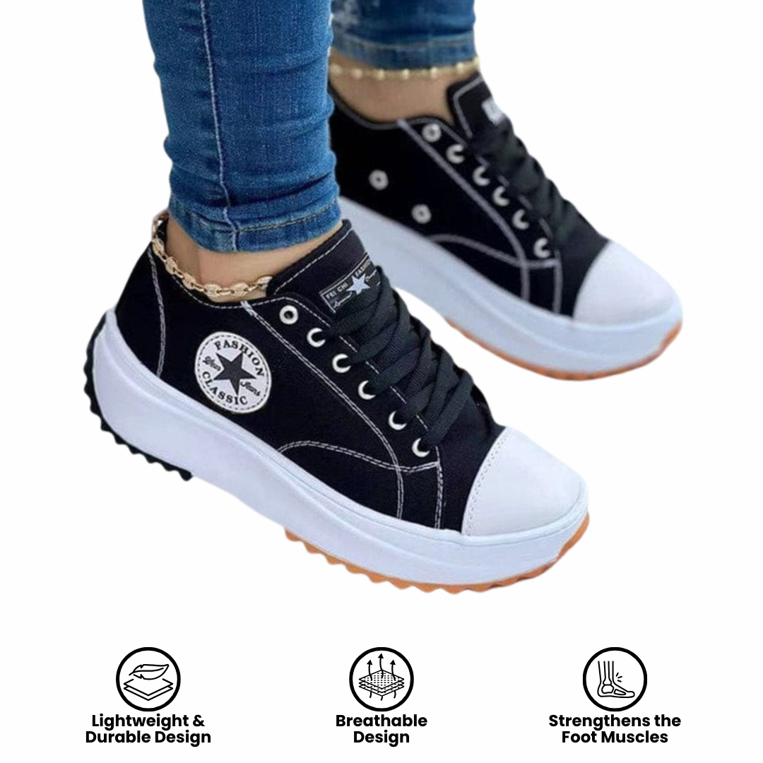 Zapatillas deportivas cómodas y coloridas para mujer