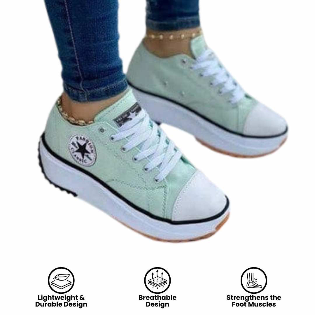 Zapatillas deportivas cómodas y coloridas para mujer