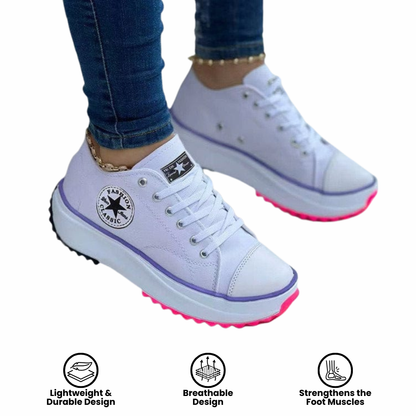 Zapatillas deportivas cómodas y coloridas para mujer