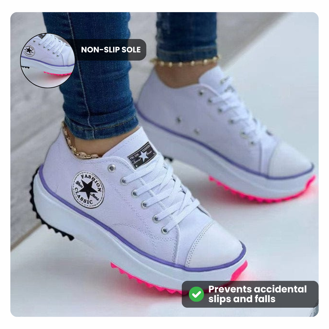 Zapatillas deportivas cómodas y coloridas para mujer