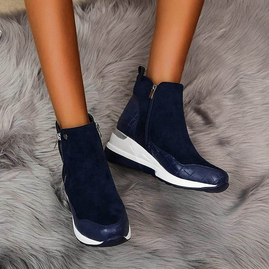 Botines impermeables cómodos para mujer