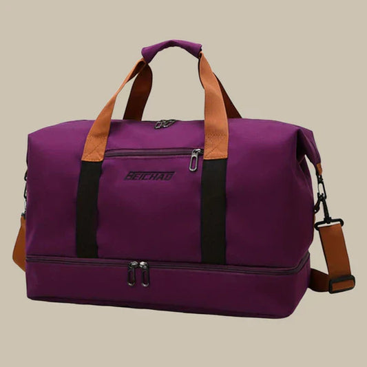 Bolsa de viaje espaciosa para hombre estilo marinero | Bolsa para gimnasio y fin de semana