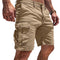Pantalones Cortos Masculinos Tipo Carga | Para Uso Diario con Múltiples Bolsillos Pantalones Cortos Utilitarios