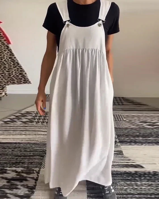 Abito da donna con spalline | Silhouette casual e rilassata