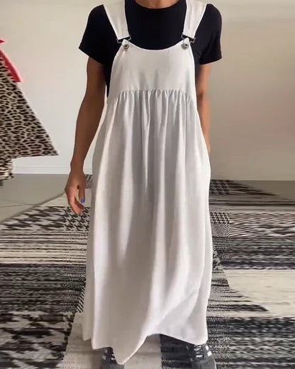 Abito da donna con spalline | Silhouette casual e rilassata