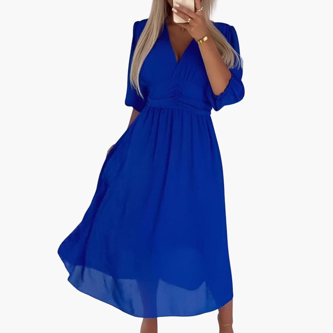Robe d'été en mousseline pour femme | Robe légère et élégante