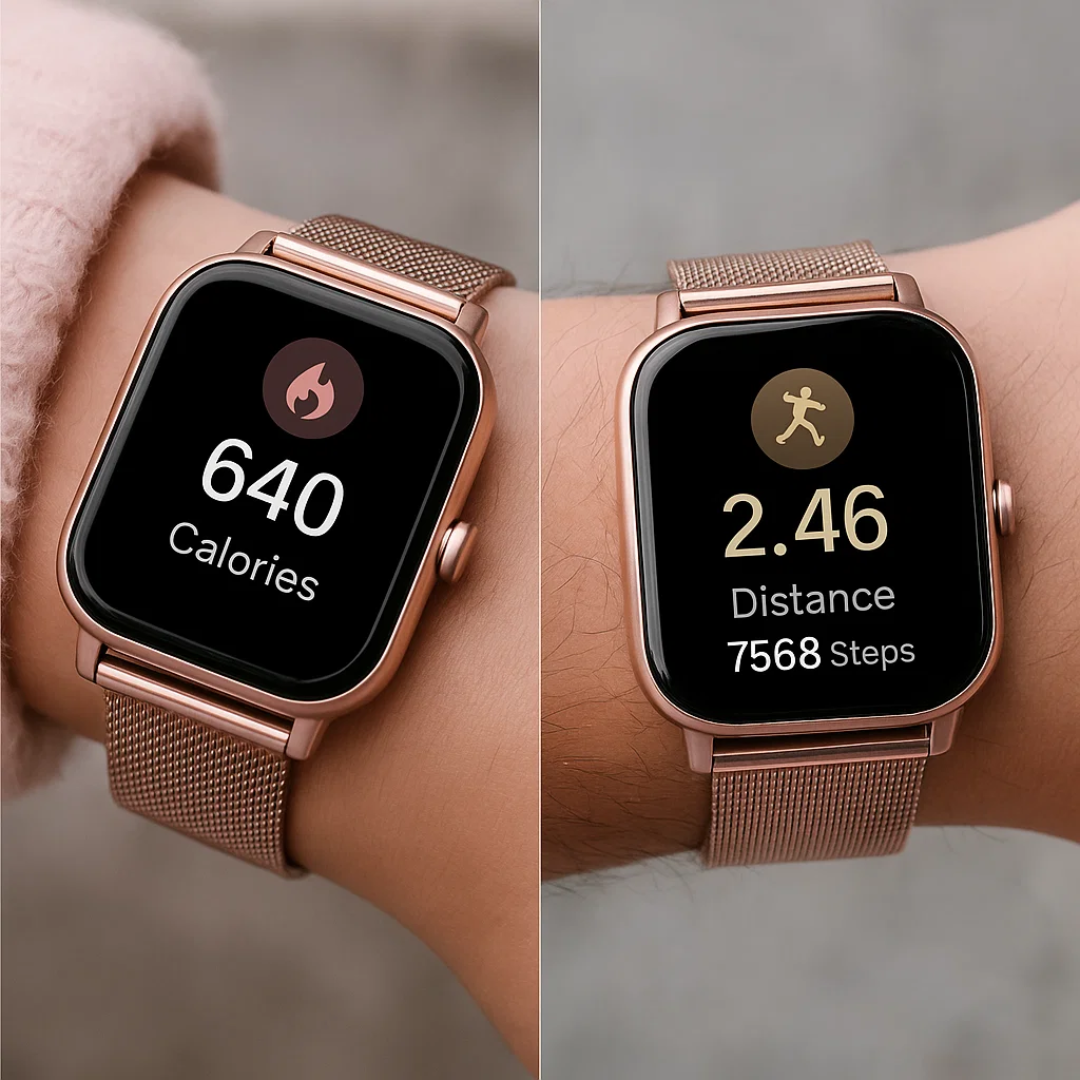 Elegancki Damski Zegarek Inteligentny | Stylowy Projekt