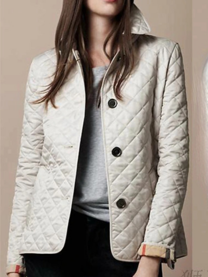 Chaqueta acolchada para mujer | Cuello vuelto 6 colores