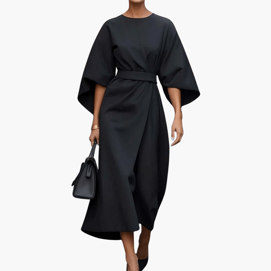 Vestido de mujer con mangas anchas | Estilo elegante