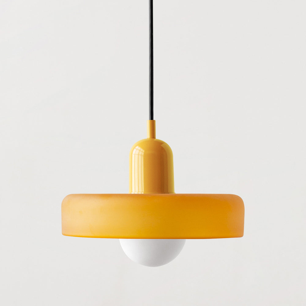 Miklon | Kolorowa lampa wisząca w stylu Bauhaus