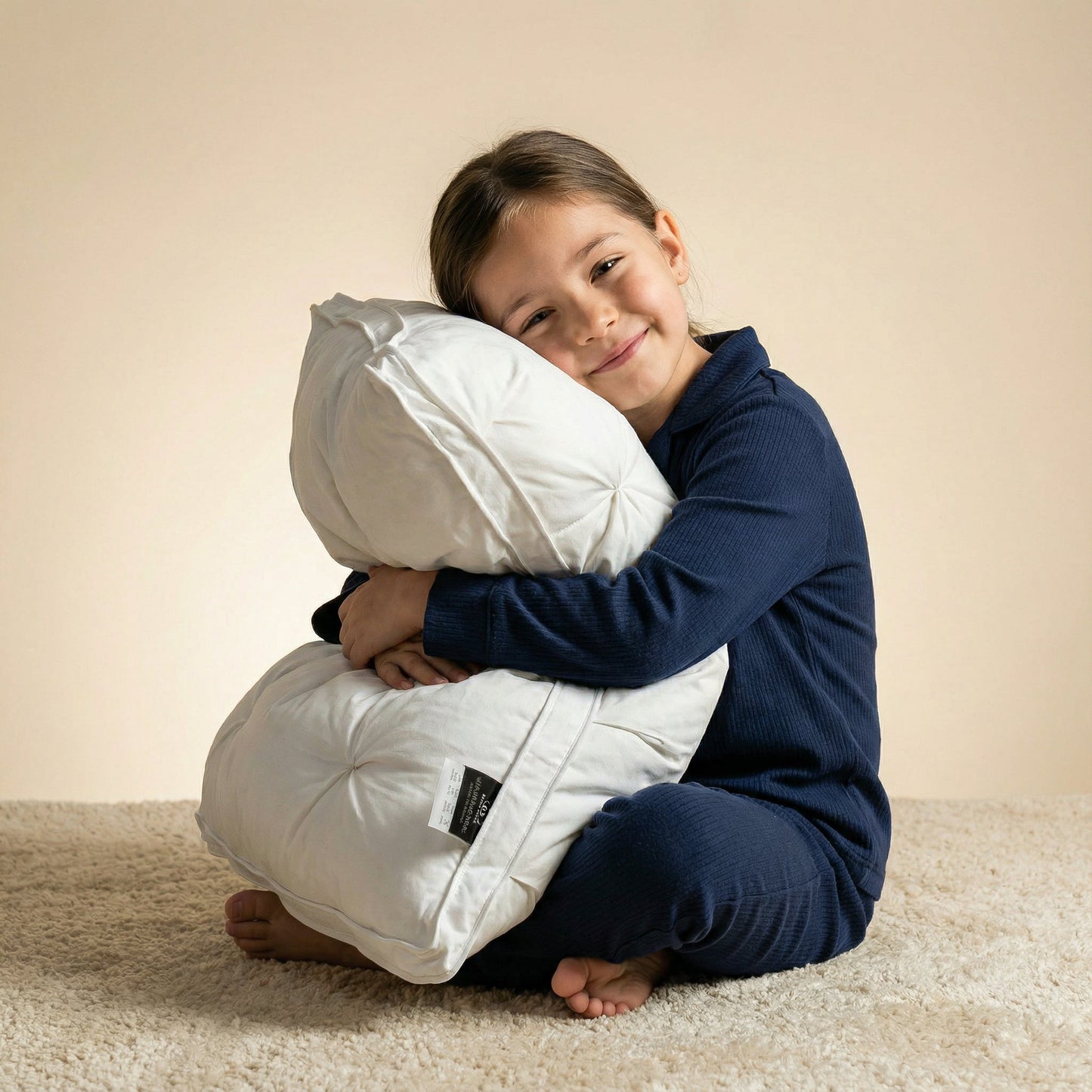 Polštář z husího peří | Prodyšná ergonomická opora krku