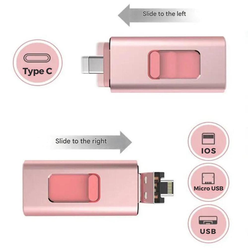 Pamięć USB DataVault 4 w 1