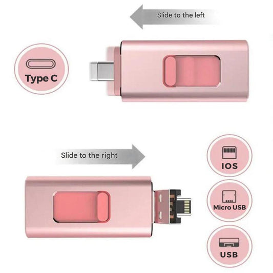 Memoria USB DataVault 4 en 1