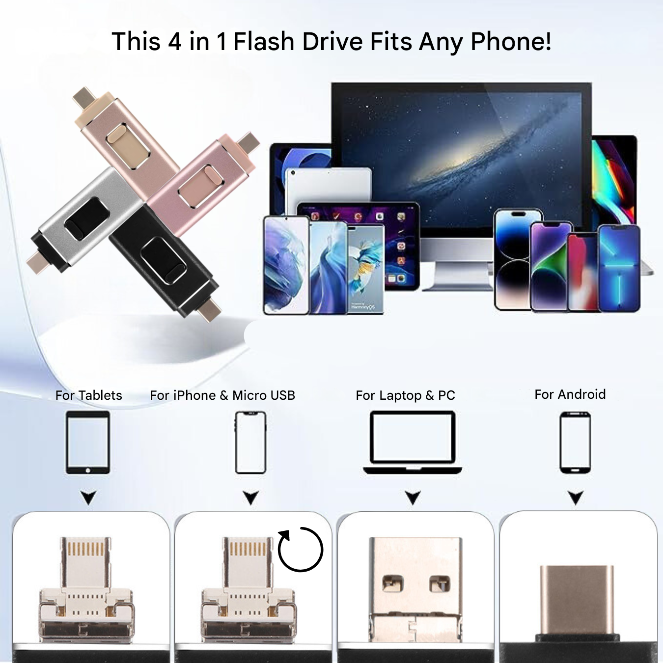 Pamięć USB DataVault 4 w 1