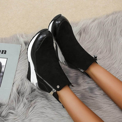 Női vízálló kényelmes bokacsizma