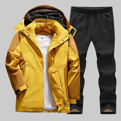 Zestaw Damskiej Kurtki Outdoorowej 3-w-1 | Ochrona Przed Każdą Pogodą