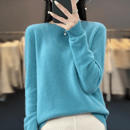 Damski Sweter Przypominający Kaszmir