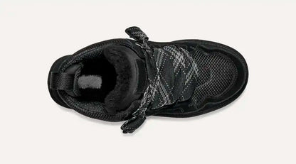 Adidași de iarnă pentru femei, stil botine din piele întoarsă | Căptușeală călduroasă, talpă aderentă