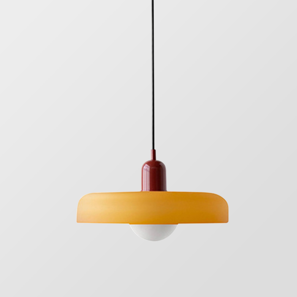 Miklon | Kolorowa lampa wisząca w stylu Bauhaus