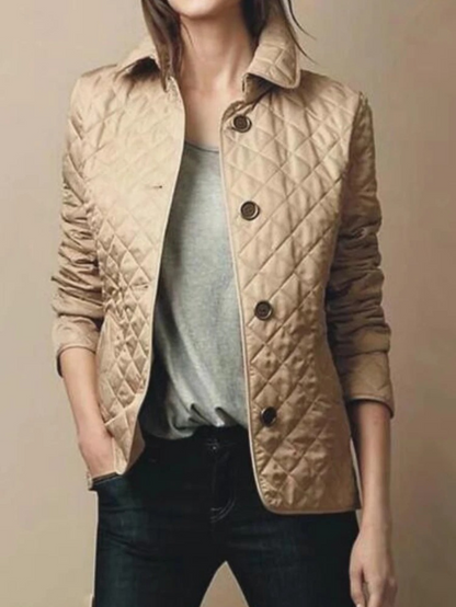 Chaqueta acolchada para mujer | Cuello vuelto 6 colores