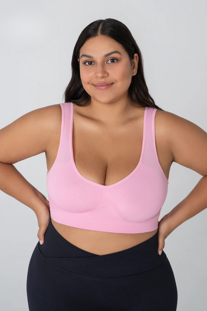 Soutien-gorge sans armatures pour femme | Soutien respirant, effet lifting, confort quotidien