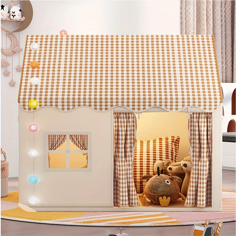 Tente Maison de Jeu pour Enfants d'Intérieur | Maison de Jeu Pliable en Tissu pour Tout-Petits