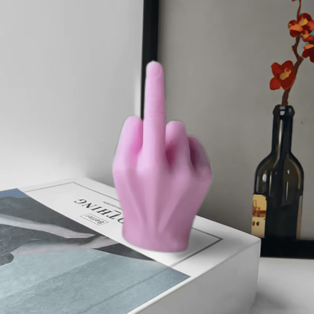 Wyjątkowa i Zabawna świeca Zapachowa Sojowa średniej Wielkości