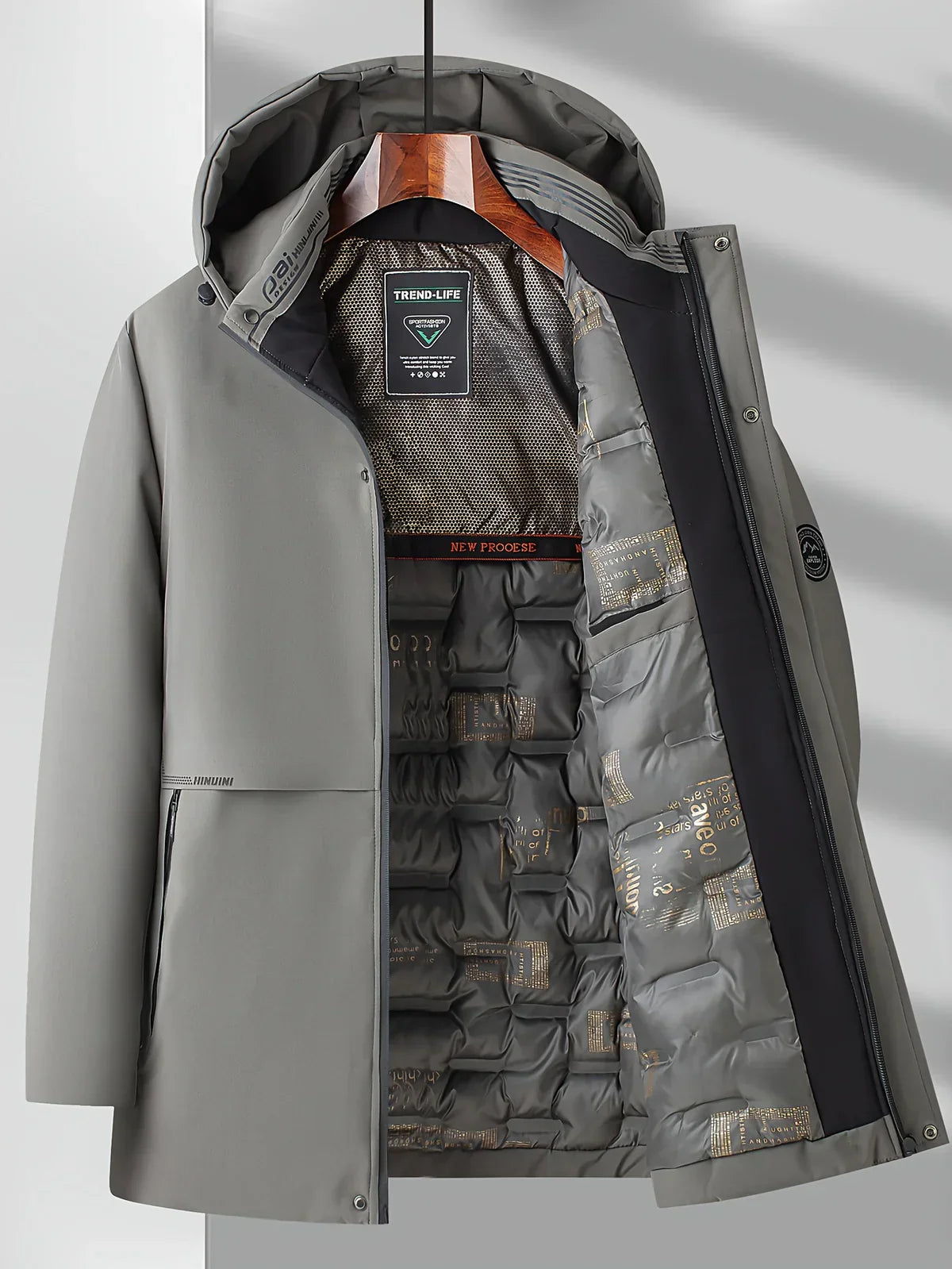 Męska Wodoodporna Kurtka Zimowa | Oddychająca i Ciepła