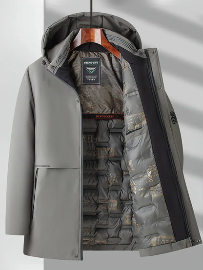 Męska Wodoodporna Kurtka Zimowa | Oddychająca i Ciepła