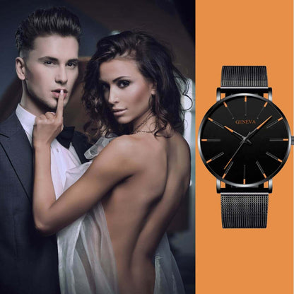 Férfi ultravékony egyszerű karóra