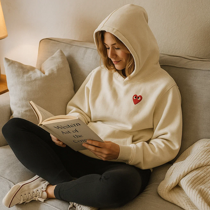 Angel | Sweter Serce - Wygodna i Stylowa Dzianina Damska