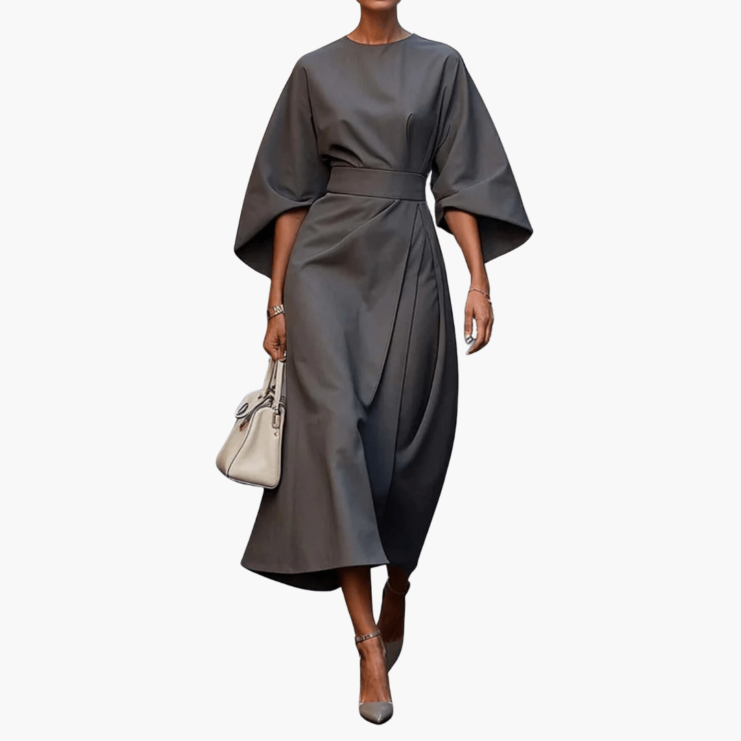Vestido de mujer con mangas anchas | Estilo elegante
