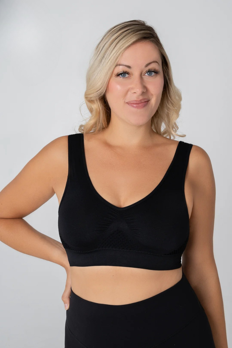 Soutien-gorge sans armatures pour femme | Soutien respirant, effet lifting, confort quotidien