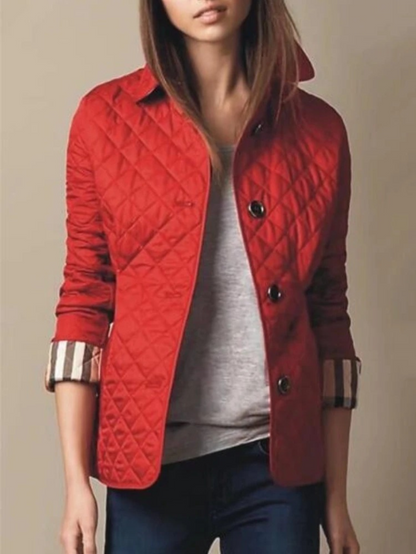 Chaqueta acolchada para mujer | Cuello vuelto 6 colores
