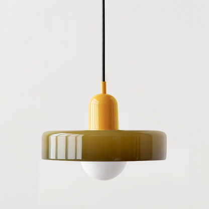 Miklon | Kolorowa lampa wisząca w stylu Bauhaus