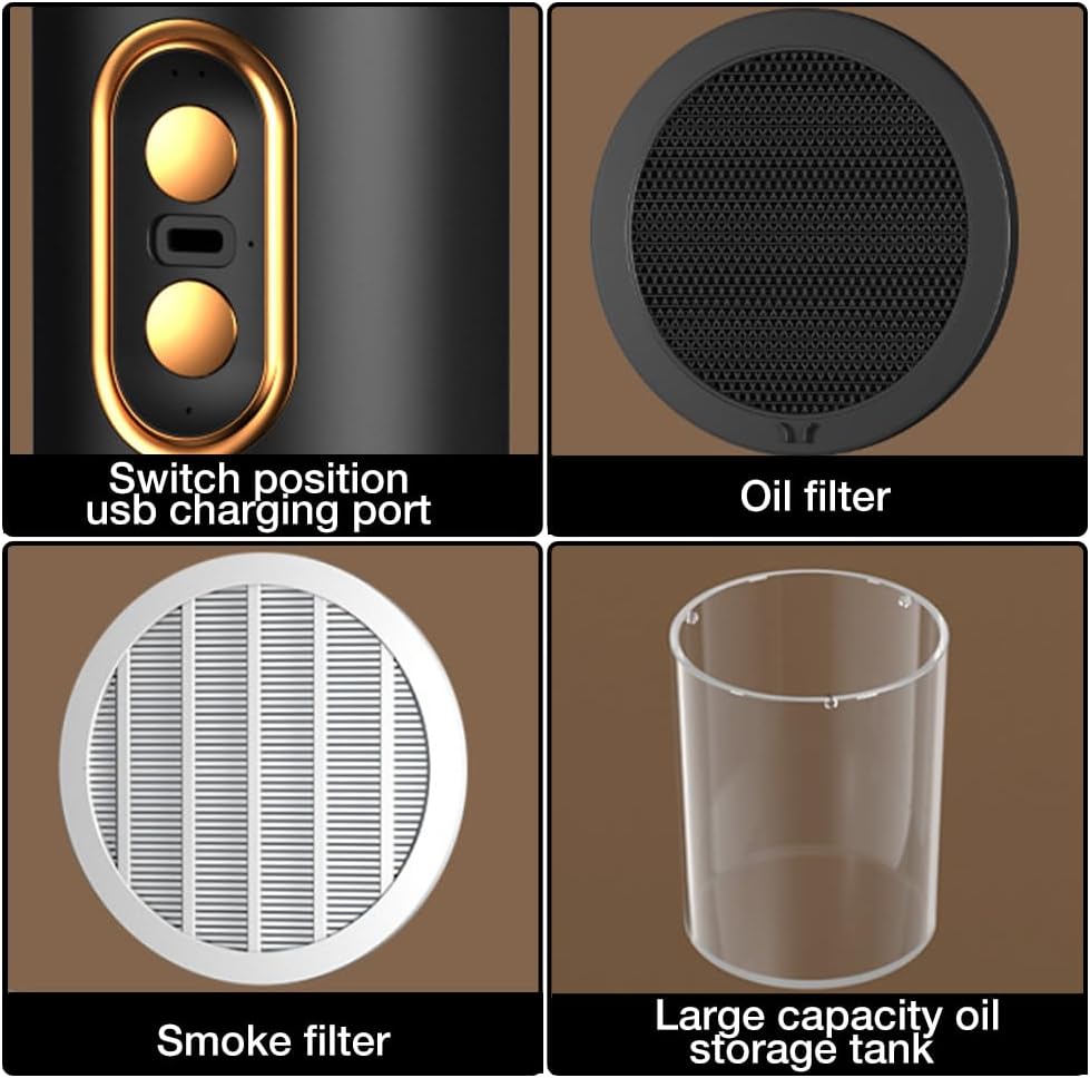 Przenośny Okap Kuchenny | Wentylator Do Kompaktowej Wentylacji Kuchni