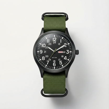 Ceas de mână bărbătesc pentru exterior | Oțel inoxidabil, cristal de safir, design ergonomic